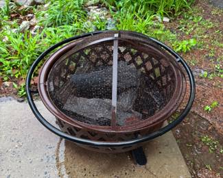 3 ft wide fire pit
