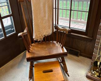 Antique rocking chair