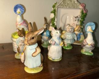 Peter Rabbit figures