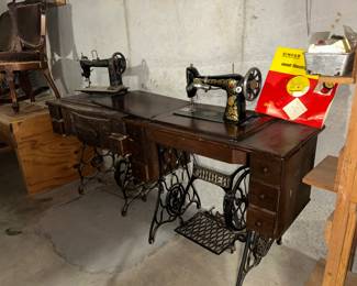 Antique sewing machines (2)