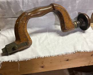 Antique Hand Drill 