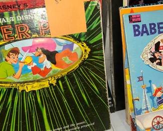 Vintage Disney records