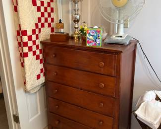 Vintage 5 drawer chest