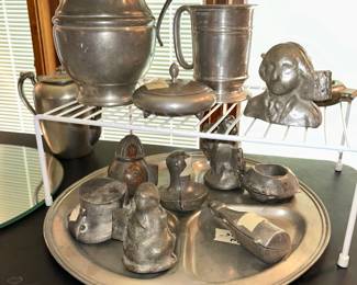 Antique Pewter Molds