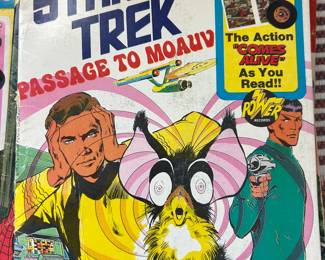Star Trek Comic Book w 45 Record Set