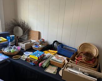 Stationery, Baskets, Housewares