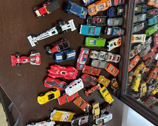 Loads of Matchbox and Hotwheels