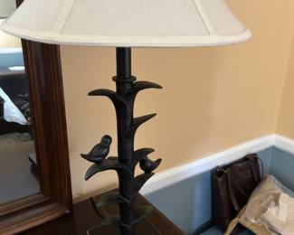 Table Lamp w Birds