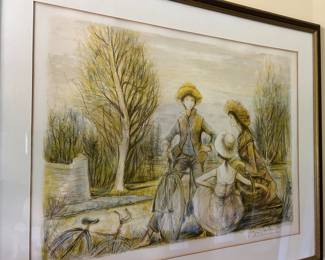 Nice Vintage Lithograph