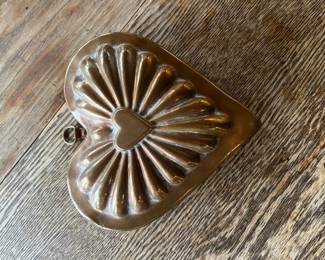 Copper Heart Mold