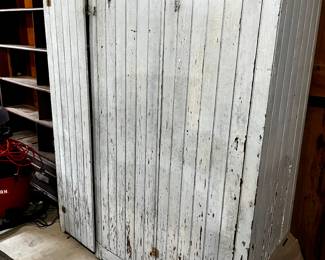 Antique Beadboard Cabinet