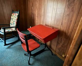 Vintage school desk - 2 available 
