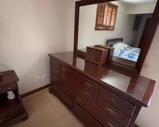 Cherry dresser 