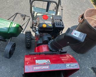 Craftsman snowblower, 24