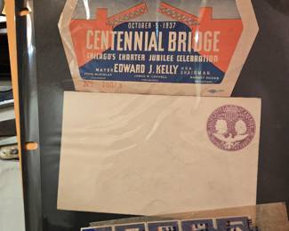 Loads of unused stamps and postcards