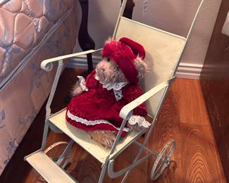 VINTAGE DOLL STROLLER