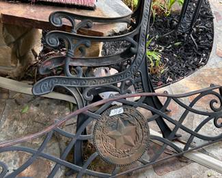 CAST IRON BENCH PARTS
