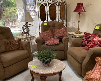 RECLINERS, MORE