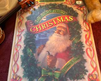 VINTAGE NIGHT BEFORE CHRISTMAS BOOK