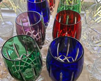 BOHEMIAN "CUT TO CLEAR" STEMWARE