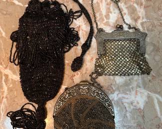 BEADED PURSES