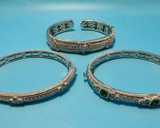 All Judith Ripka CZ Sterling