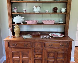 Antique Hutch with dovetail drawers