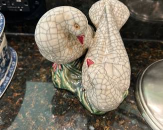 Pigeon statue
