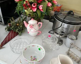 Assorted Dishes and Small Appliances