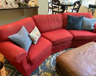 FlexSteel Curved Sofa