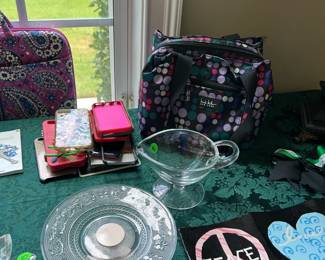 Cellphone accessories and serving dishes