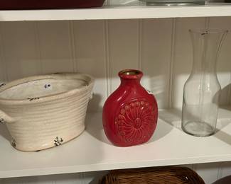 Home decor and vases