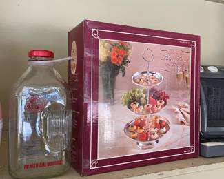 Entertaining dishes and interesting bottles