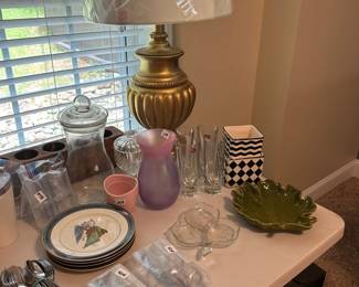 Plates, glasses, housewares, and all kind of other treasures!