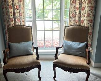 Pair of armchairs