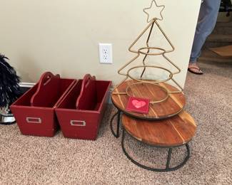 Holiday decor and storage