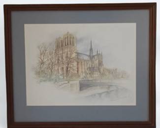 Bernadette Voz Watercolor Print