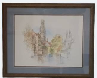 Bernadette Voz Watercolor Print