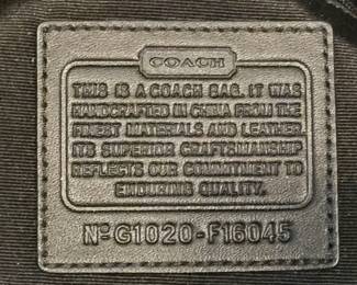 Coach Signature Shoulder Bag