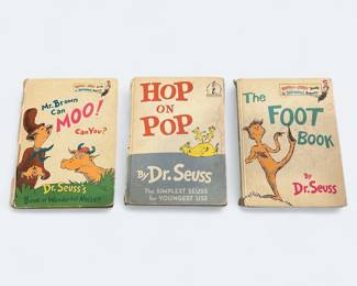 Vintage Dr Seuss Collection Books