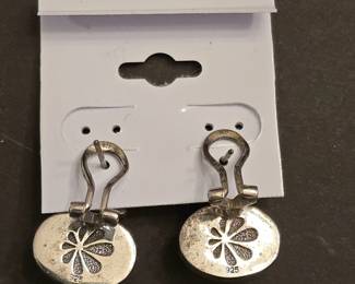 Marahlago Sterling Silver Larimar Earring, Bracelet and Necklace 