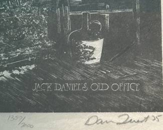 Jack Daniels by Dan Quest Signed Limited Edition
