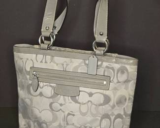 Coach Signature Tote Shoulder Bag