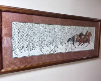 Bev Doolittle signed and numbered "Sacred Ground".