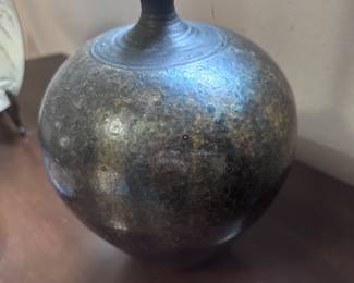 Hand crafted ceramic vase.