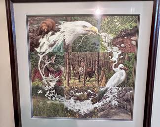 Bev Doolittle "Sacred Circle".