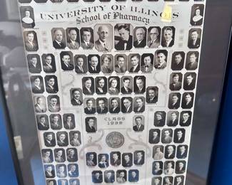 Univ of IL, 1935, school of pharmacy.