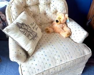 Comfy reading chair.