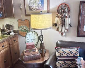 Clock collection throughout.