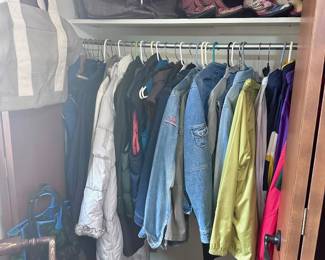 Coats, vests & jackets.